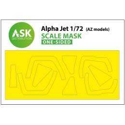 Alpha Jet in French/Belgian Services, ASKDistribution limited edition incl. ArtScale Mask KPM0288 Kovozavody Prostejov 1:72