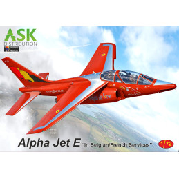 Alpha Jet E in Belgian/French Services, ASKDistribution limited edition incl. ArtScale Mask KPM0289 Kovozavody Prostejov 1:72