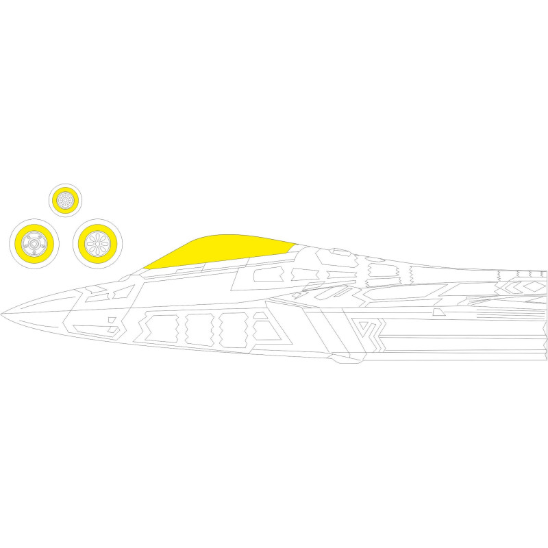 F-22A EX852 Eduard 1:48 for I Love Kits