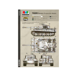 Tiger I Sd.Kfz. 181 Pz.kpfw.VI Ausf. E Middle Production W/ Full Interior 5010 Rye Field Moldel 1:35