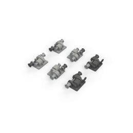 USN electric ship winches (6 pcs) 653003 Eduard 1:350