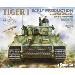 1/48 Tiger I Early Production w/Full Interior Kursk Was Suyata