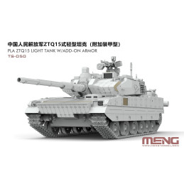 PLA ZTQ15 Light Tank w/Addon Armour TS-050 Meng Model 1:35