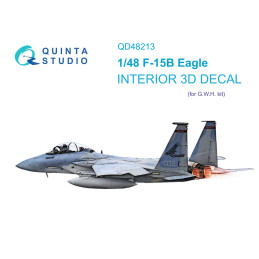F-15B 3D-Printed & coloured Interior QD48213 Quinta Studio 1:48 for GWH