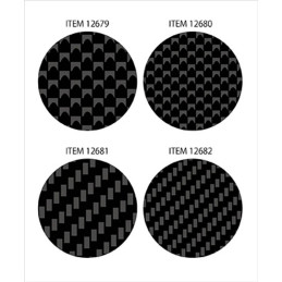 Detail Up Parts Series Carbon Pattern Decal (Plain Weave/Extra Fine) 12680 Tamiya