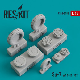 Su-7 wheels set RS48-0181 ResKit 1:48