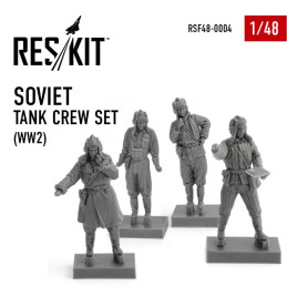 Soviet Tank Crew (WW2) RSF48-0004 ResKit 1:48