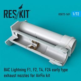 BAC Lightning F.1, F.2, T.4, F.2A - exhaust nozzles early RSU72-0169 ResKit 1:72 for Airfix