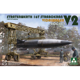 Stratenwerth 16T Strabokran Vidalwagen V2 Rocket 2123 Takom 1:35