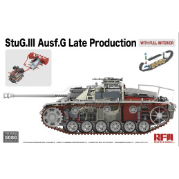 StuG.III Ausf.G Late Production with full interior RM5088 Rye Field Model 1:35