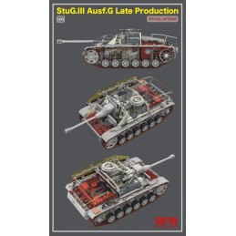 StuG.III Ausf.G Late Production with full interior RM5088 Rye Field Model 1:35