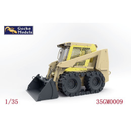 US Army Light Type III Skid Steer Loader (M400W) with Bar Track 35GM0009 Gecko Models 1:35