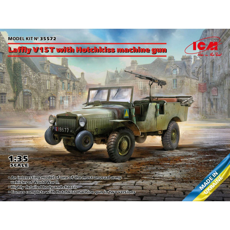 1/35 Laffly V15T with Hotchkiss machinegun