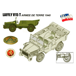 1/35 Laffly V15T & Canon AC 25mm SA34 Armée de Terre 38-40