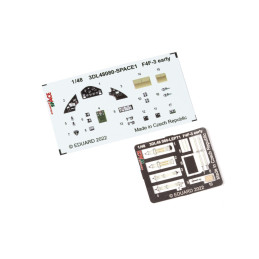 1/48 F4F-3 early interior 3D decals SPACE for Eduard