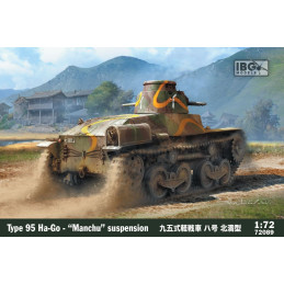 1/72 Type 95 Ha-Go - "Manchu" suspension