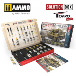 WWII GERMAN TANKS Solution Box 2414300000 AMMO by Mig