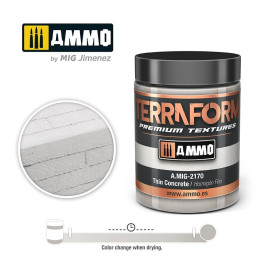TerraForm Thin Concrete 2170 AMMO by Mig
