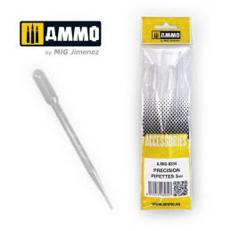 Large Pipettes 3 mL (0.1 oz) 4 pcs. 8234 AMMO by Mig