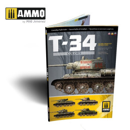 T-34 Colors. T-34 Tank Camouflage Patterns in WWII 6145 AMMO by Mig ENGLISH, SPANISH, RUSSIAN