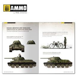 T-34 Colors. T-34 Tank Camouflage Patterns in WWII 6145 AMMO by Mig ENGLISH, SPANISH, RUSSIAN