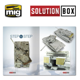 How to Paint IDF Vehicules Solution Book - Multilingual Book 6501 AMMO by Mig