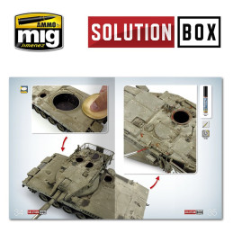 How to Paint IDF Vehicules Solution Book - Multilingual Book 6501 AMMO by Mig