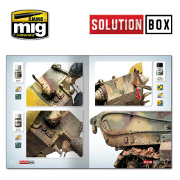 How To Paint WWII German Late Solution Book - Multilingual Book 6503 AMMO by Mig