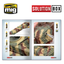 How To Paint WWII German Late Solution Book - Multilingual Book 6503 AMMO by Mig