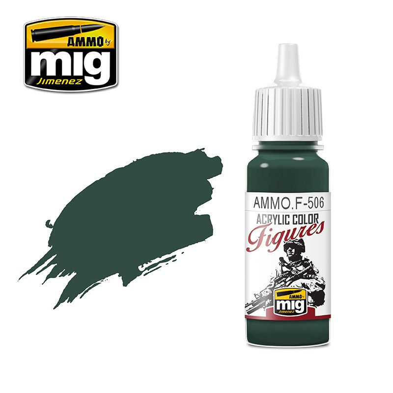 Medium Russian Green FS-34092 F506 AMMO by Mig (17ml)