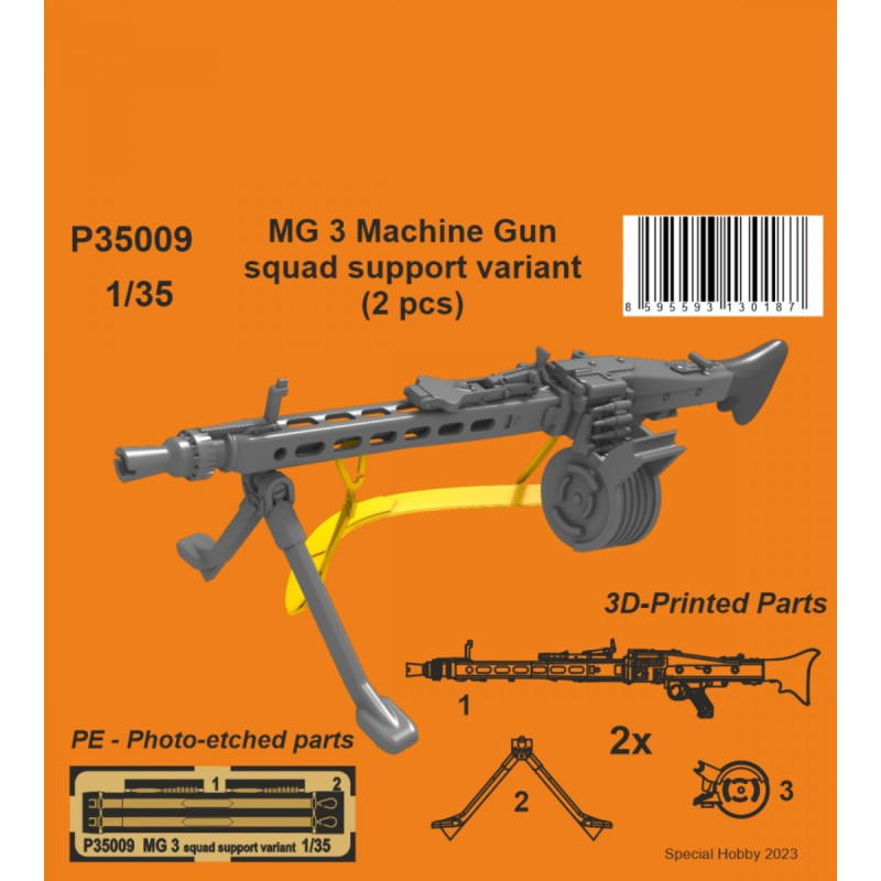 1/35 MG 3 Machine Gun - squad support variant