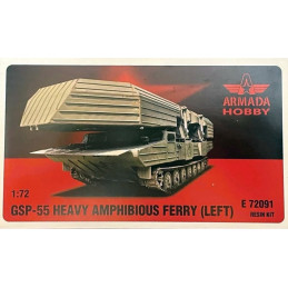1/72 GSP-55 Heavy Amphib.Ferry - left (resin kit)
