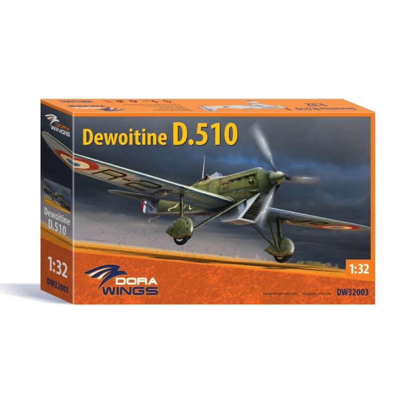 1/32 Dewoitine D.510 (4x camo)