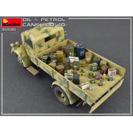 Oil & Petrol Cans 1930s-1940s 35595 MiniArt 1:35