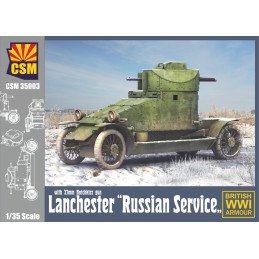 1/35 Lanchester Armoured Car "Russian Service"