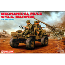 1/35 Mechanical Mule w/US Marines (DM)