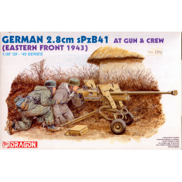 1/35 German 2.8cm sPzB41 w/Crew (DM)
