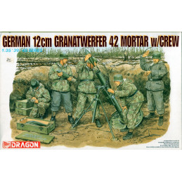 1/35 German 12cm Granatwerfer 42 Mortar w/Crew (DM)
