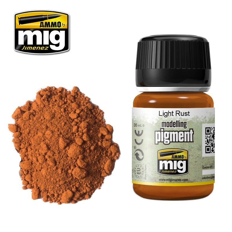 Pigment Rouille Légère 3006 AMMO by Mig