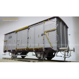 German Railway Covered G10 Wagon - Red Cross 35A01-RCSP Sabre Model 1:35