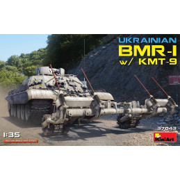 Ukrainian BMR-1 with KMT-9 37043 MiniArt 1:35