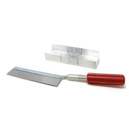 Mitre Box with K5 Handle + Saw Blade 55666 Excel