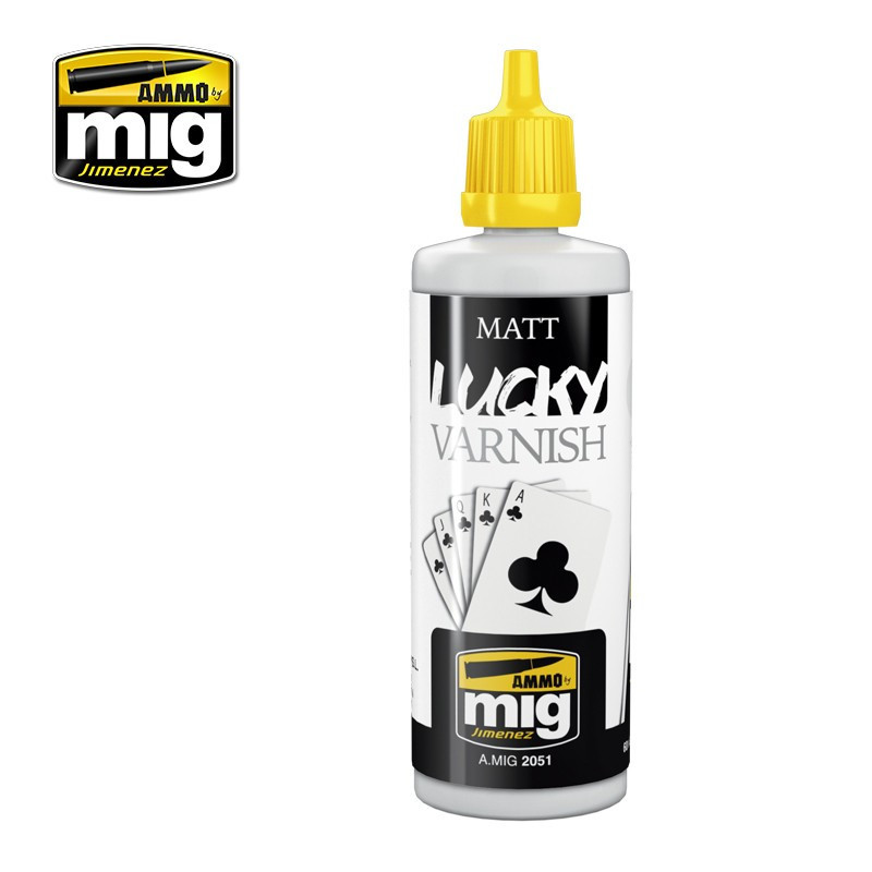 Vernis mat Lucky Varnish 2051 AMMO by Mig (60ml)