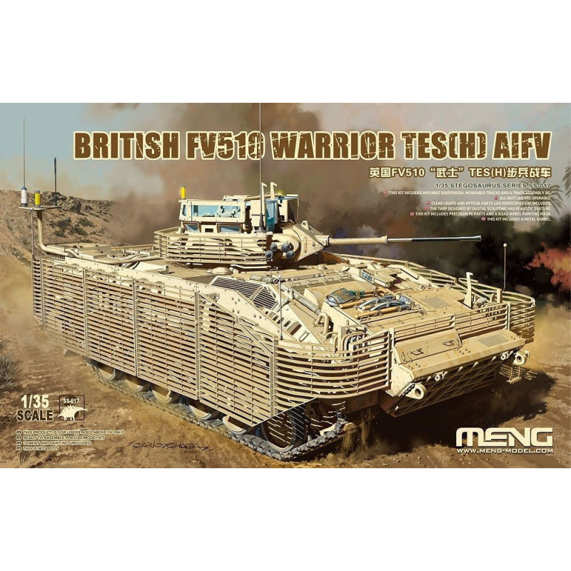 British FV510 Warrior TES(H) SS017 Meng 1:35