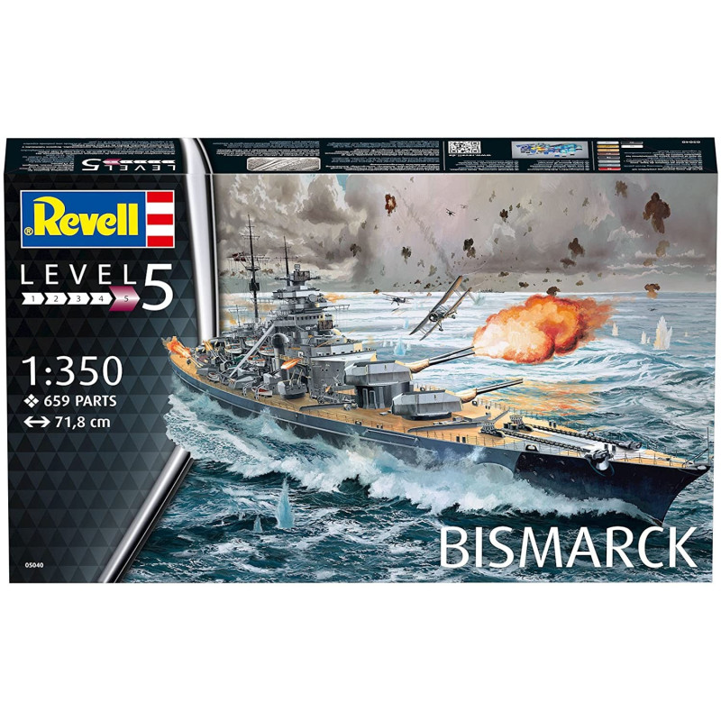 Bismarck 05040 Revell 1:350