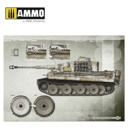 Illustrated Weathering Guide To WWII Late War German Vehicles English, Spanish 6015 AMMO by Mig