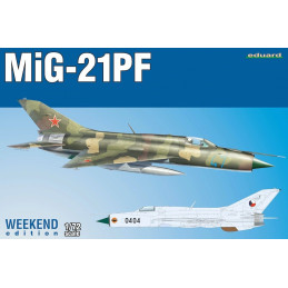 MiG-21PF Weekend Edition 7455 Eduard 1:72