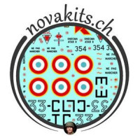 Abziehbilder und 3D-Abziehbilder für Modelle im Maßstab 1:72 - Novakits.ch