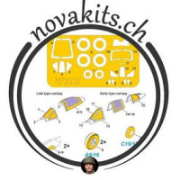 Masks and canopies for 1/72 models -Novakits.ch